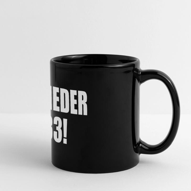 Never again 1933 Full Colour Panoramic Mug