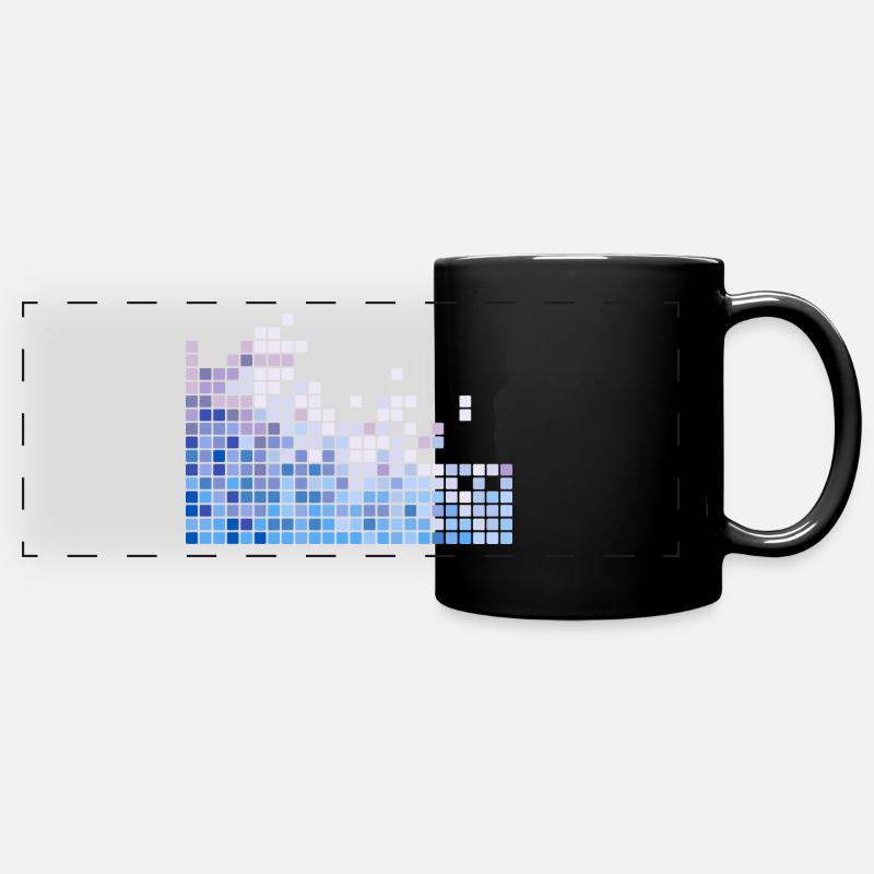 Cup - Full Colour Panoramic Mug - black