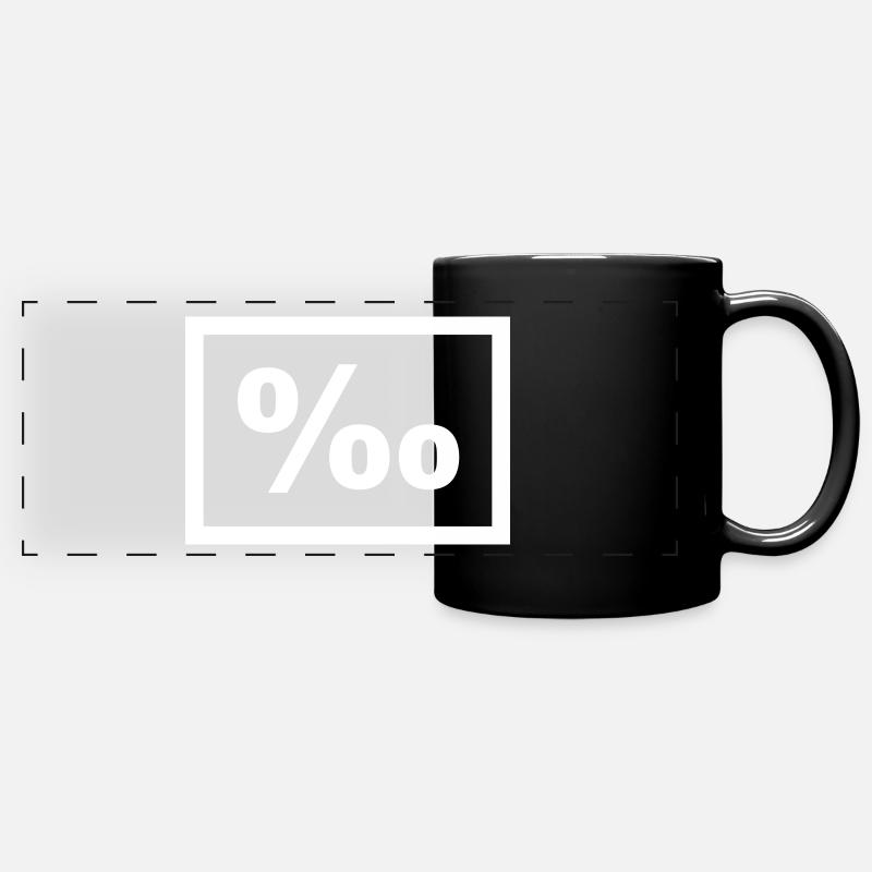 Promille Chapter Element 1C (JGA MC-Rocker-Style) - Panorama-Tasse farbig - Schwarz