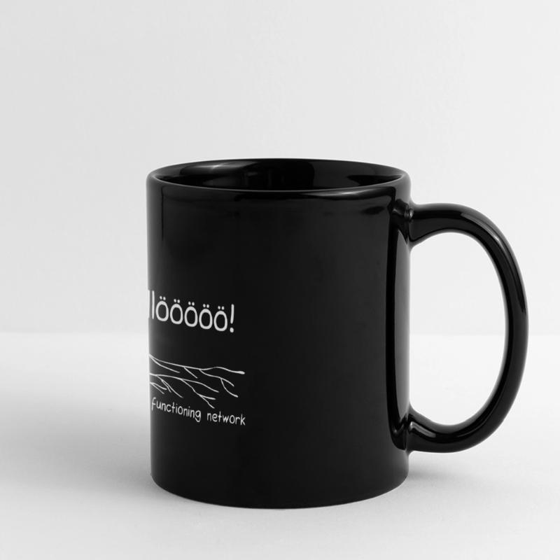 Mycelium - An excellently functioning network Full Colour Panoramic Mug