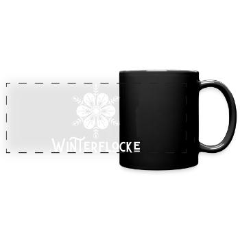 Winter Flake - Vocabulary - Forgotten Words - Full Colour Panoramic Mug - black - Front