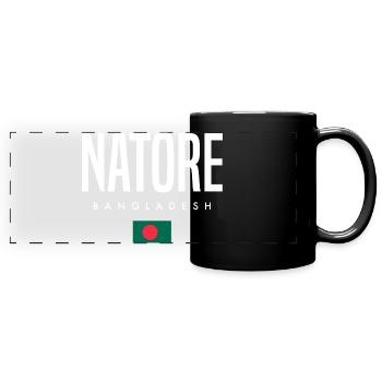 Natore Bangladesch - Panorama-Tasse farbig - Schwarz - Vorne