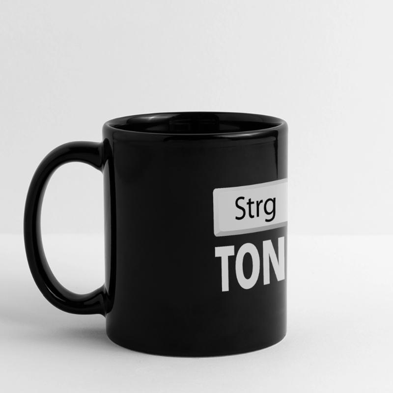 Save (Strg + S) tonight Panorama-Tasse farbig