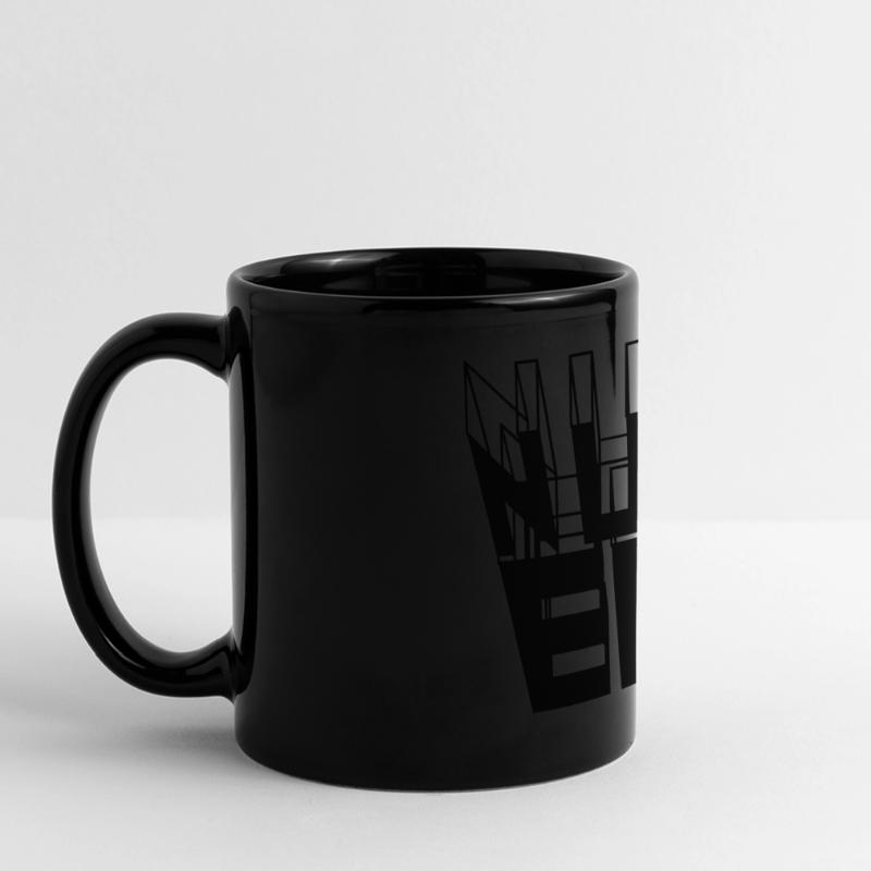 Nuke Em texte 3D Mug panoramique uni
