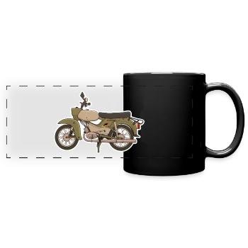 Samson Hawk - Full Colour Panoramic Mug - black - Front