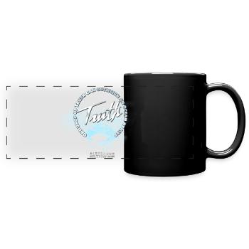 One drop of Truth - Full Colour Panoramic Mug - black - Front