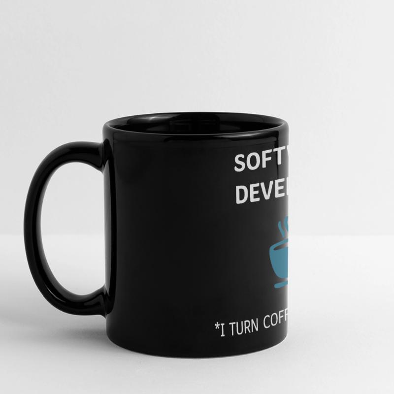 Software Developer - Coffee Edition Panorama-Tasse farbig