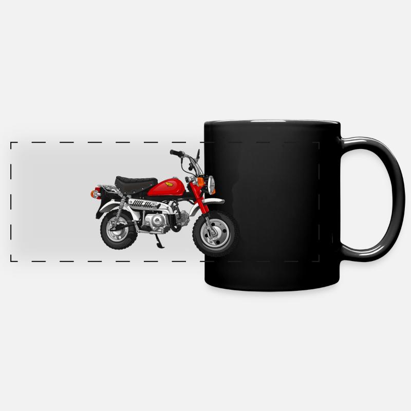 Singe Z50J J2 DE | monza rouge - Mug panoramique uni - noir