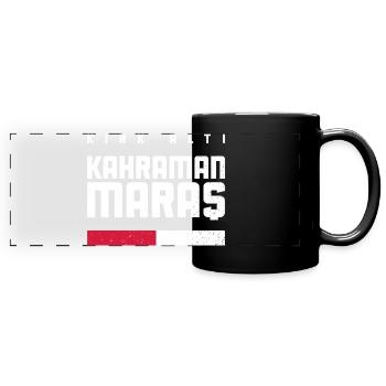 Maras 46 Türkei Turkiye Geschenk Urlaub TR Türk - Panorama-Tasse farbig - Schwarz - Vorne
