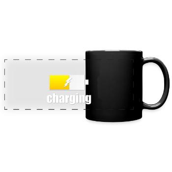 Charging - Charging - Full Colour Panoramic Mug - black - Front