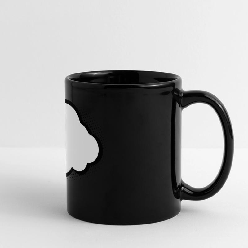 Comic speech bubble Full Colour Panoramic Mug