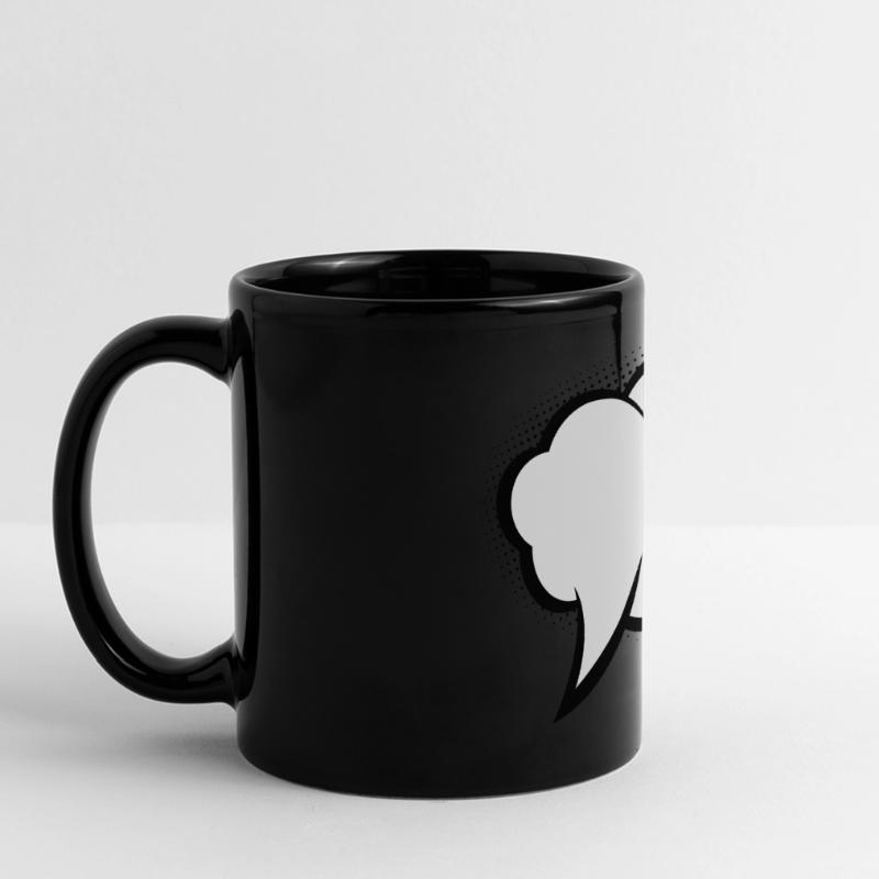 Comic speech bubble Full Colour Panoramic Mug