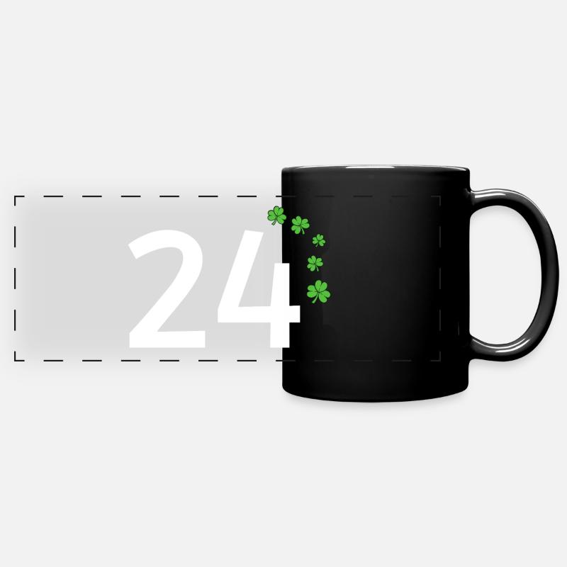 24 - Mug panoramique uni - noir