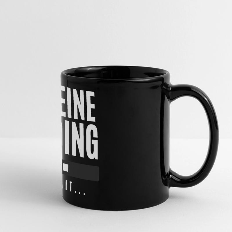 Caffeine Loading Please Wait Full Colour Panoramic Mug