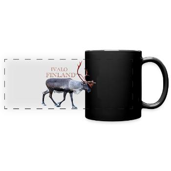Ivalo - Full Colour Panoramic Mug - black - Front