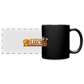 Blason d'école de Witchcraft - Mug panoramique uni - noir - Devant