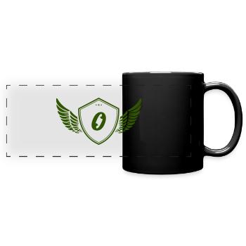 Coat of arms - Full Colour Panoramic Mug - black - Front