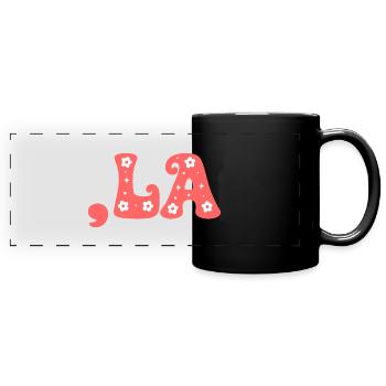 Élections Kamala Harris 2024 Présidente - Mug panoramique uni - noir - Devant