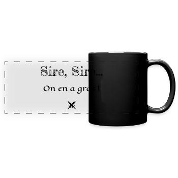 On en a gros ! Kaameløtt - Citation Perceval - Mug panoramique uni - noir - Devant