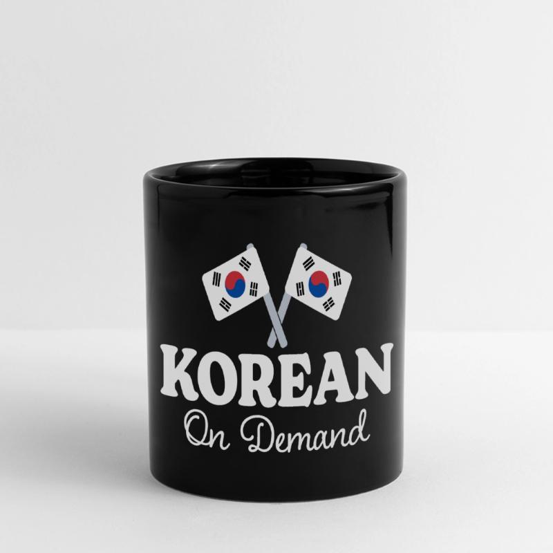 Korean on request Korean interpreter Full Colour Panoramic Mug