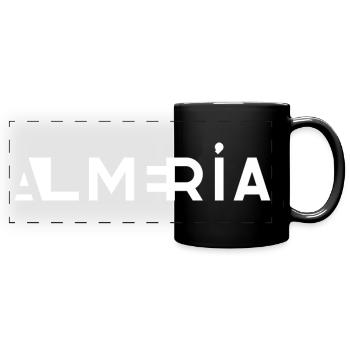 ALMERÍA – Andalousie – Espagne - Mug panoramique uni - noir - Devant