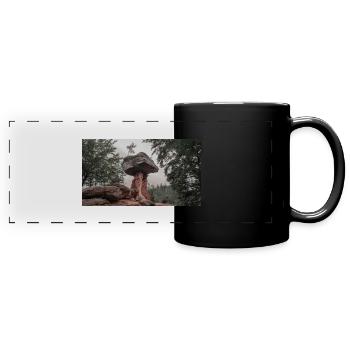 Table du diable - Mug panoramique uni - noir - Devant