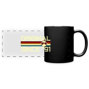 Since 91 - Full Colour Panoramic Mug - black - Front