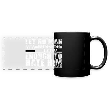 Journée Martin Luther King, Jr. - Mug panoramique uni - noir - Devant