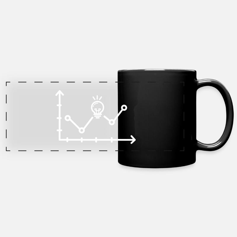 Profit maximization business idea - Full Colour Panoramic Mug - black