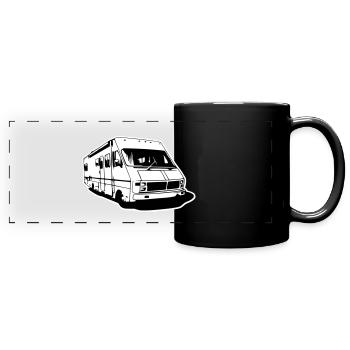 Fleetwood - mobile home - Mug panoramique uni - noir - Devant