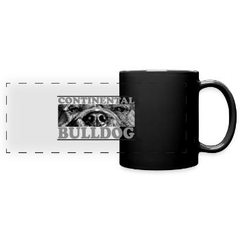 cb_blick_1 - Panorama-Tasse farbig - Schwarz - Vorne