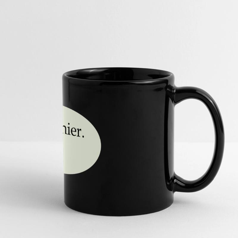 Nice Here Blank Template Full Colour Panoramic Mug
