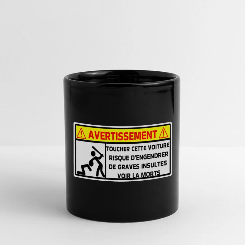 Warning Full Colour Panoramic Mug
