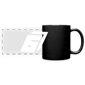 Résumé numéro 6 - Mug panoramique uni - noir - Devant