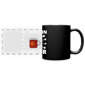 Mulled wine pioneer - Full Colour Panoramic Mug - black - Front