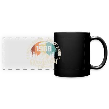 February 1968 - Cadeau Février 1968 - Mug panoramique uni - noir - Devant