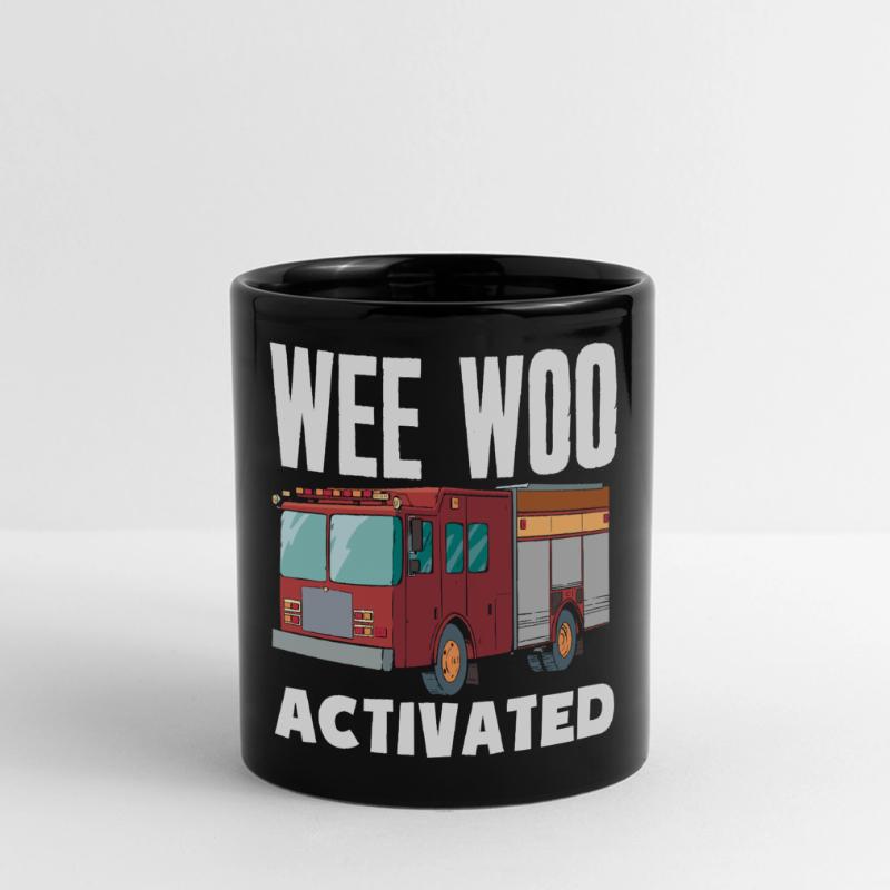 Wee Woo Squad Fire Tiny Firefighter Full Colour Panoramic Mug
