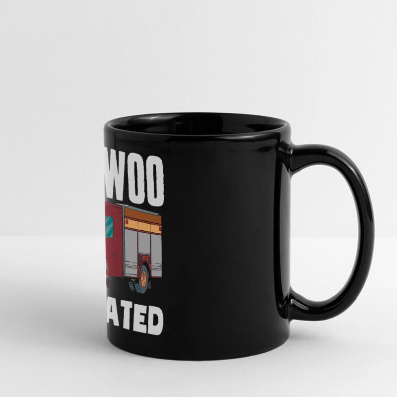 Wee Woo Squad Fire Tiny Firefighter Full Colour Panoramic Mug