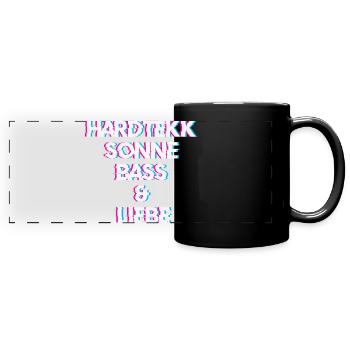 Hardtekk Tekk - Full Colour Panoramic Mug - black - Front