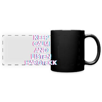 Hardtekk Tekk - Full Colour Panoramic Mug - black - Front