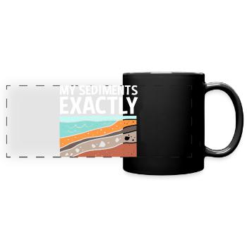 Archaeology Geology - Full Colour Panoramic Mug - black - Front