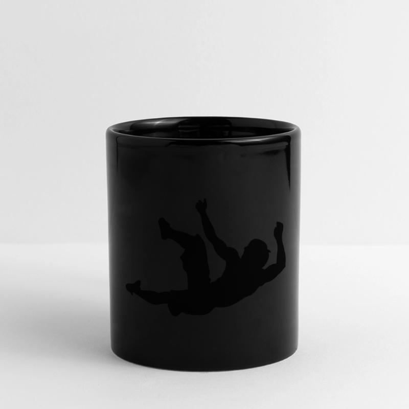 Klettern # 7 Panorama-Tasse farbig