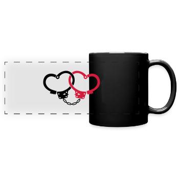 bachelor party - Full Colour Panoramic Mug - black - Front