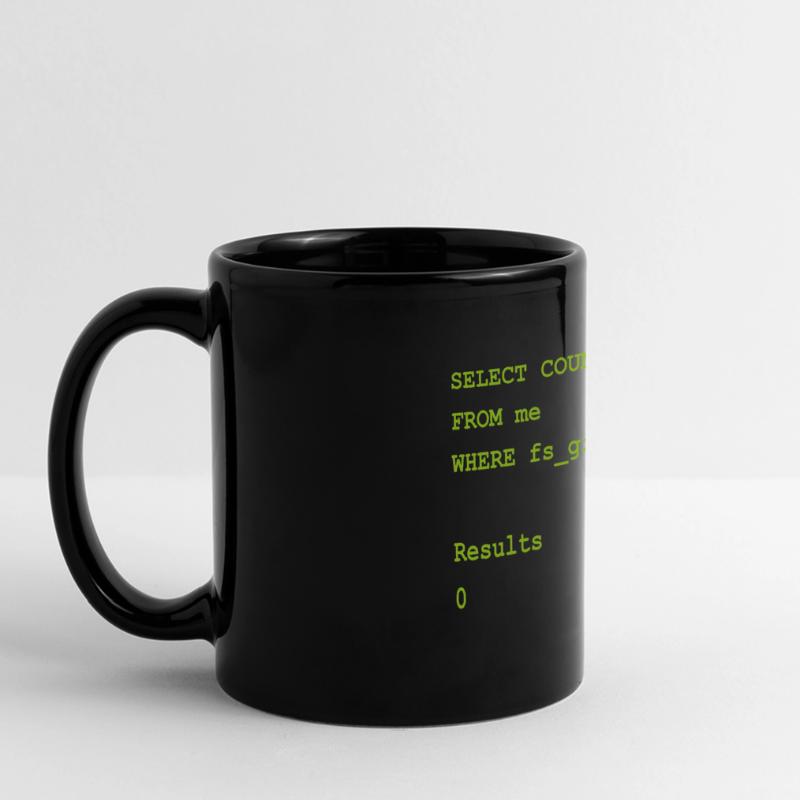 Select count Gift Programming Computer Science Full Colour Panoramic Mug