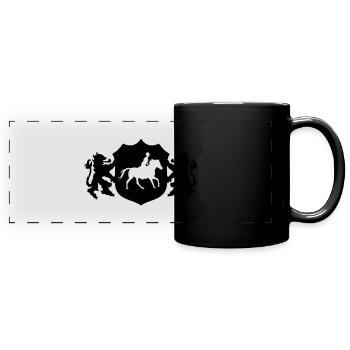 Ride - Full Colour Panoramic Mug - black - Front