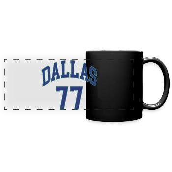 Dallas 77 - Full Colour Panoramic Mug - black - Front
