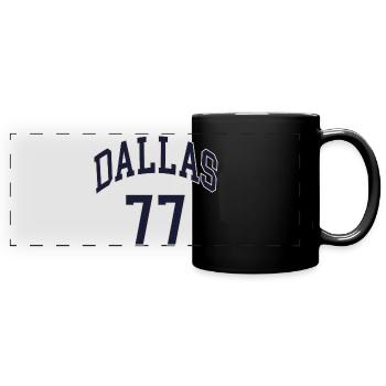 Dallas 77 - Full Colour Panoramic Mug - black - Front