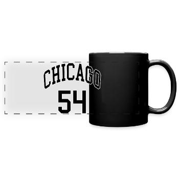 Chicago 54 - Full Colour Panoramic Mug - black - Front