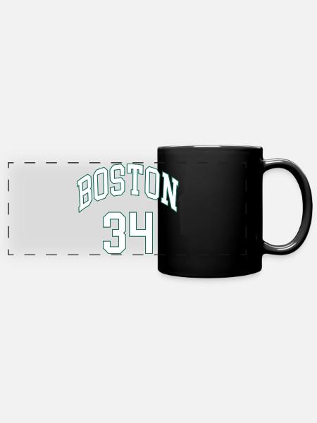 Boston 34 - Panorama-Tasse farbig - Schwarz