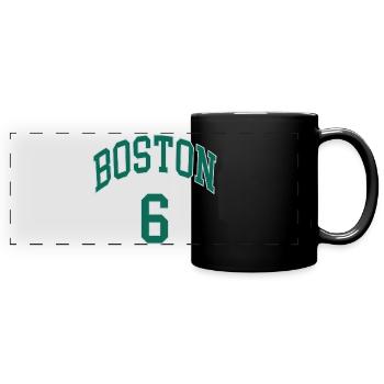 Boston 6 - Full Colour Panoramic Mug - black - Front